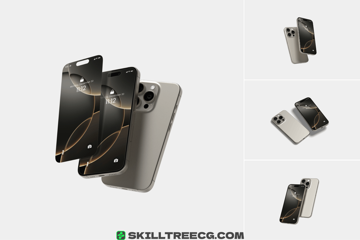 iPhone 16 Pro Mockup（977594）-技能树